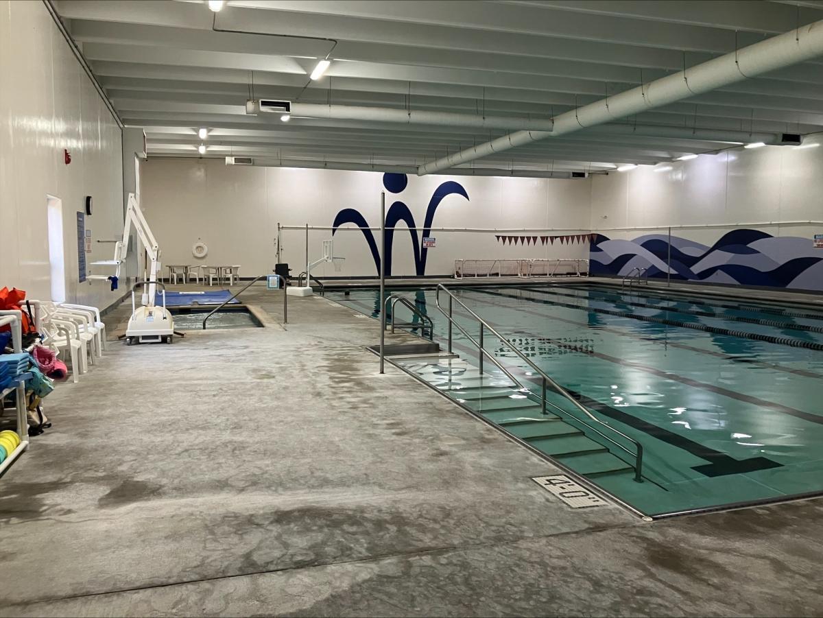 Pool in the Wellness Center.