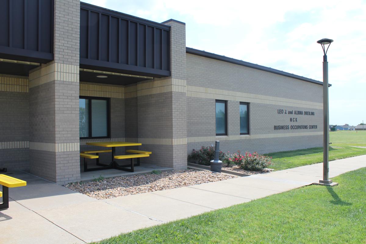 Business Occupation Center outside entrance.