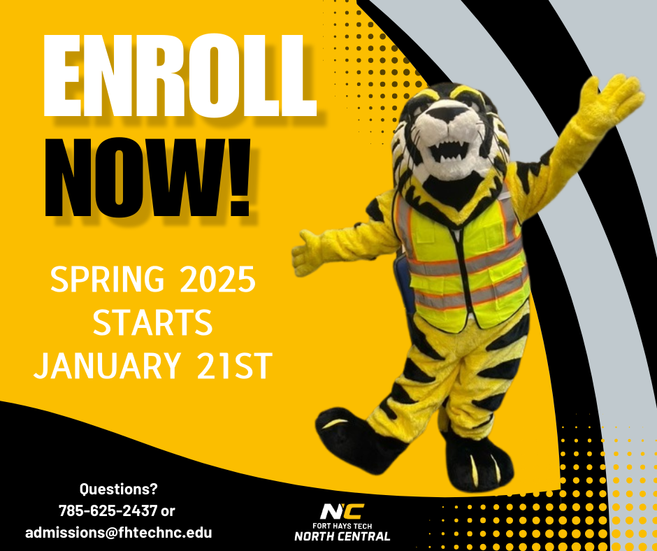 Enroll Now! Semester begins January 21st.